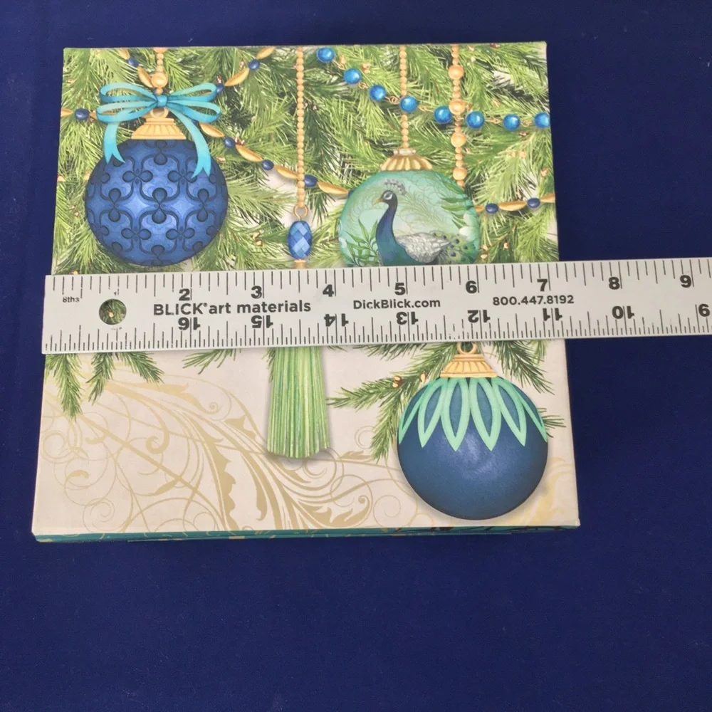 Decorative Peacock Storage Box Set